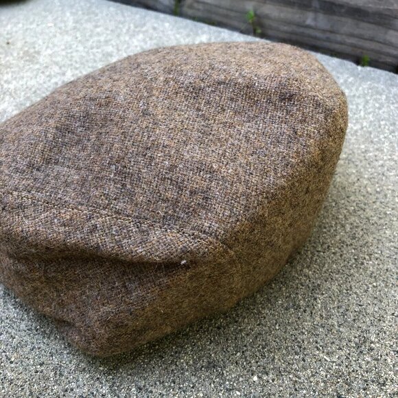 VTG STETSON EQUALIZER Wool Blend Cabbie Hat Men's SMALL Newsboy Gatsby Cap​​ - Picture 3 of 7